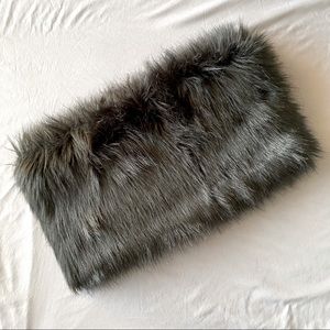 Target Faux Fur Fleece Lined Muffler Scarf